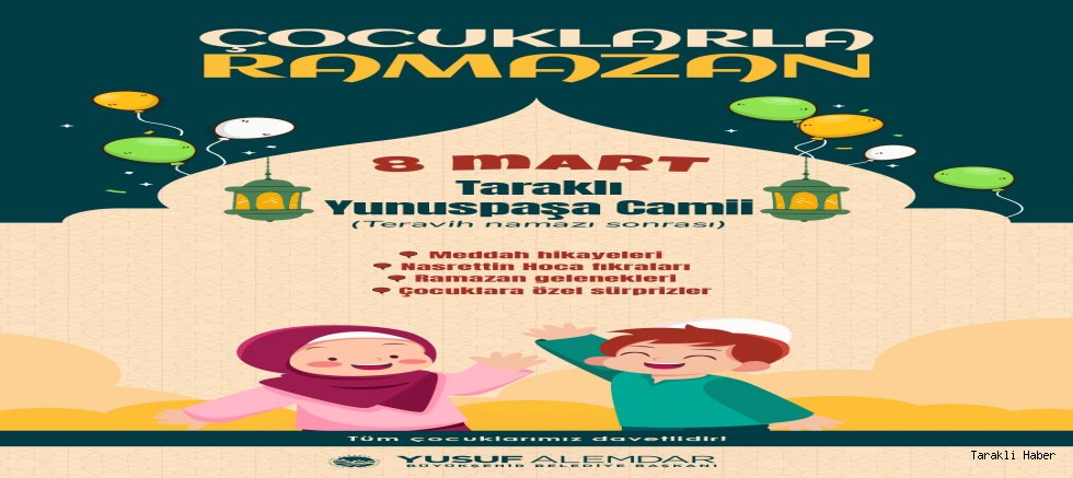 Sakarya Büyükşehir Belediyesi'nden Çocuklara Özel Ramazan Programı