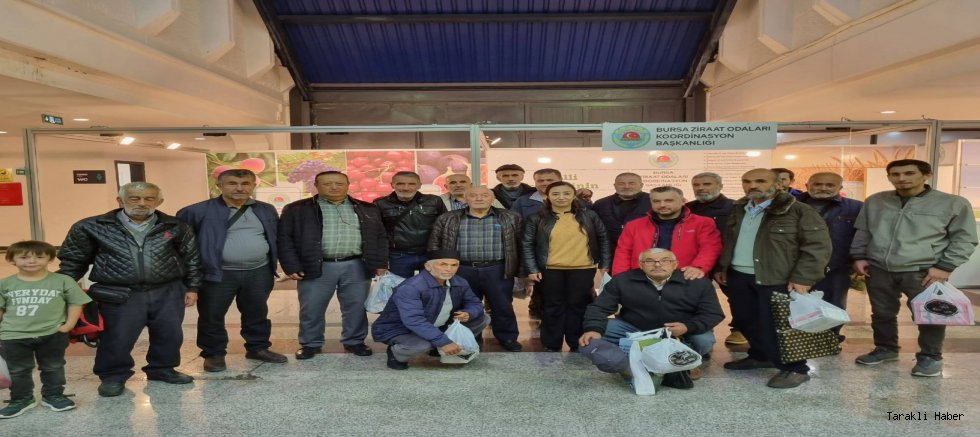 TARAKLI ZİRAAT ODASI’NDAN ÇİFTÇİLERE BURSA TARIM FUARI ORGANİZASYONU