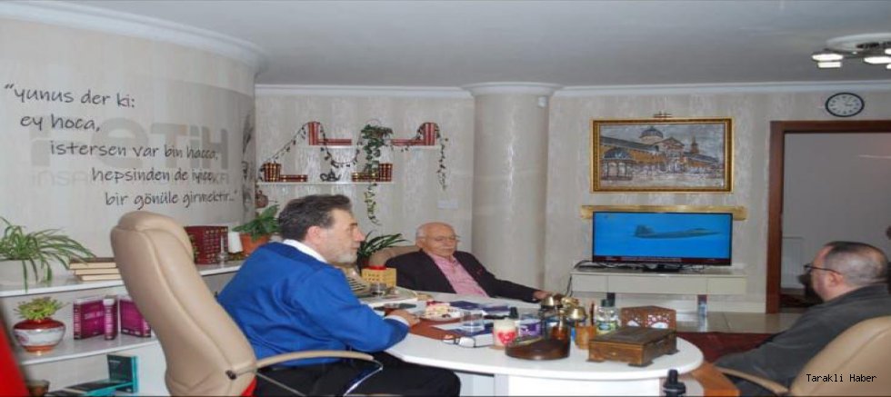 Taraklılı Hemşerilerden Fetih Vakfı Ankara Temsilciliğine Hayırlı Olsun Ziyareti
