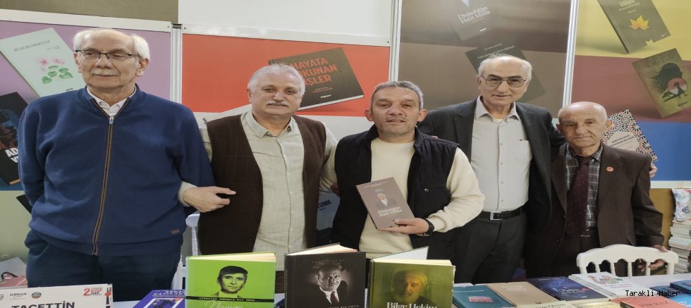Taraklılı Yazar ve Şairler Serdivan Kitap Fuarı’nda Yoğun İlgi Gördü