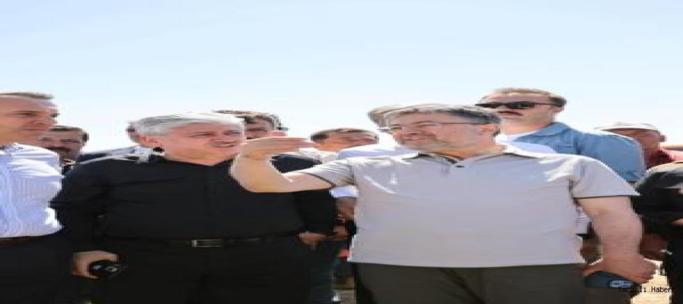 Tarım ve Orman Bakanı İbrahim Yumaklı,Taraklı'da