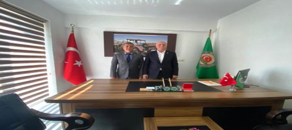 Türkiye Ziraat Odaları Birliği Genel Başkanı Şemsi Bayraktar Taraklı Ziraat odasını Ziyaret Etti.