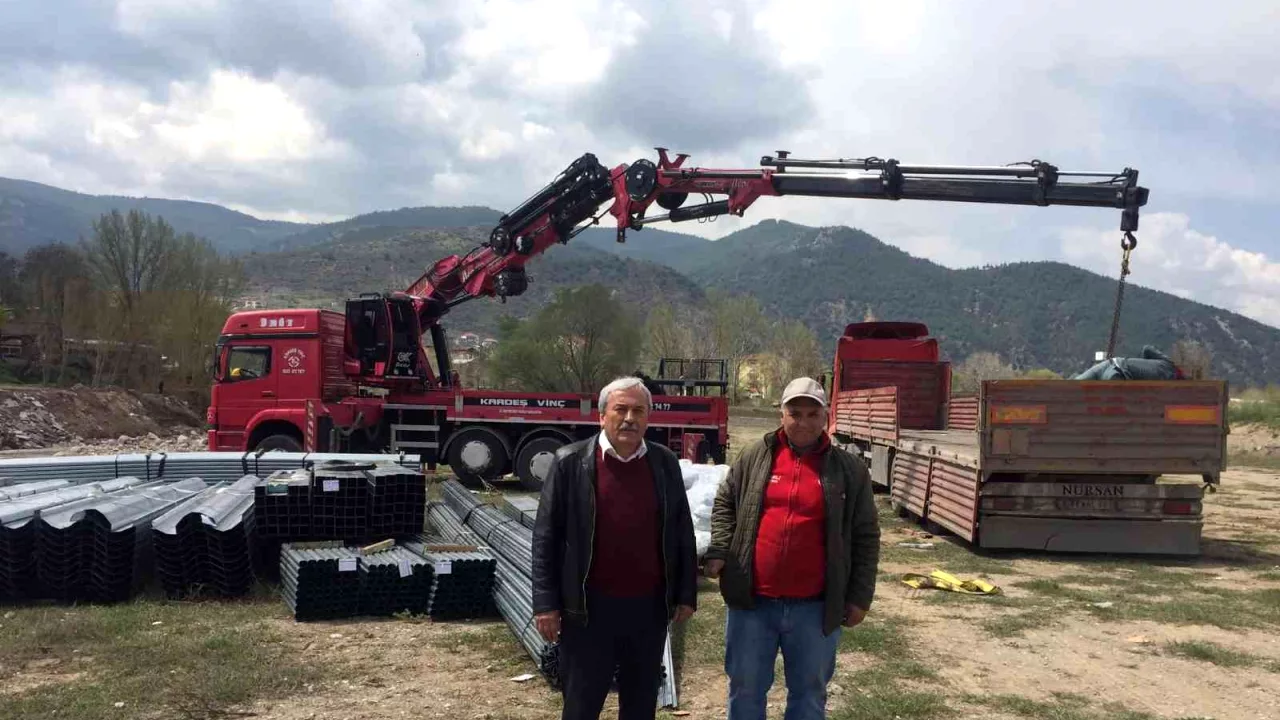 Osmaneli'nde Sera Projesi'ne başlandı