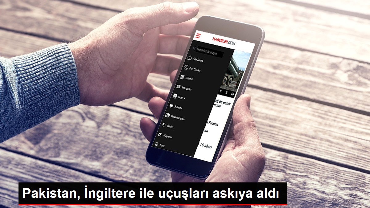 Pakistan, İngiltere ile uçuşları askıya aldı