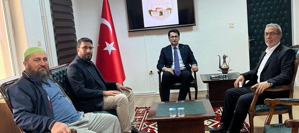 Saadet Partisi’nden Kaymakam Turgay Tarık’a Hayırlı Olsun Ziyareti