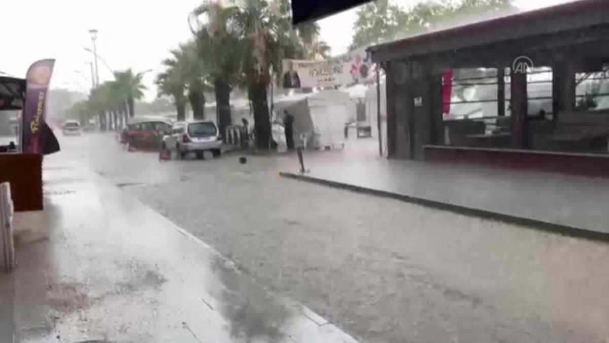 Sağanak etkili oldu