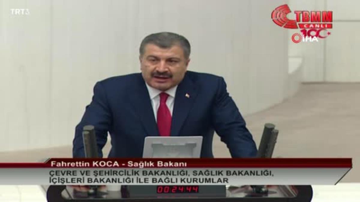Sağlık Bakanı Fahrettin Koca: 