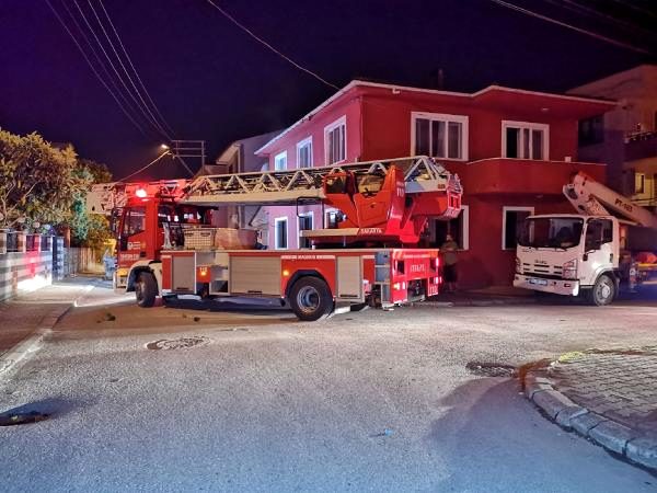 Sakarya'da, Suriyeli ailenin evi yandı