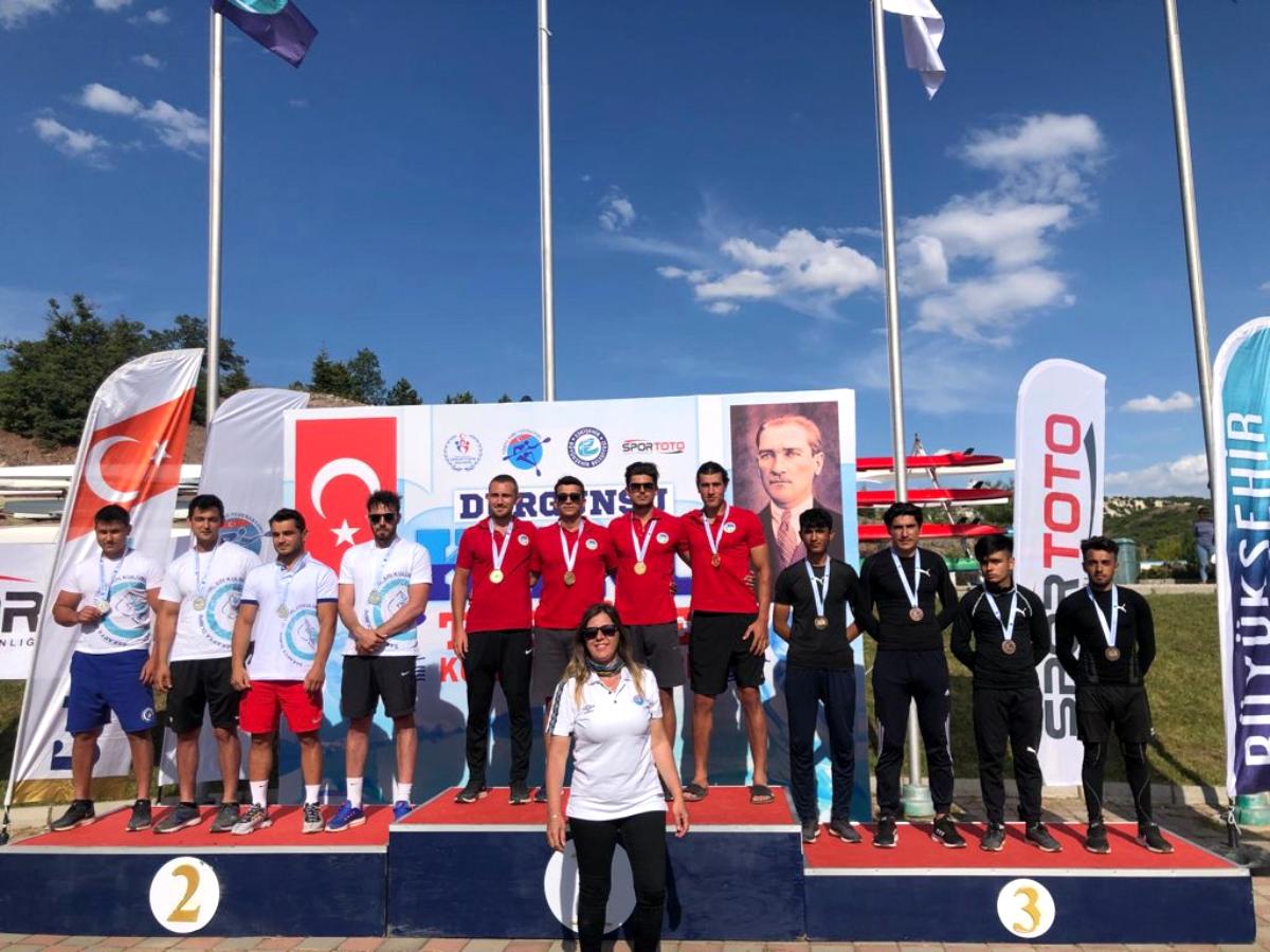 Sakaryalı kanocular Eskişehir'de tarih yazdı