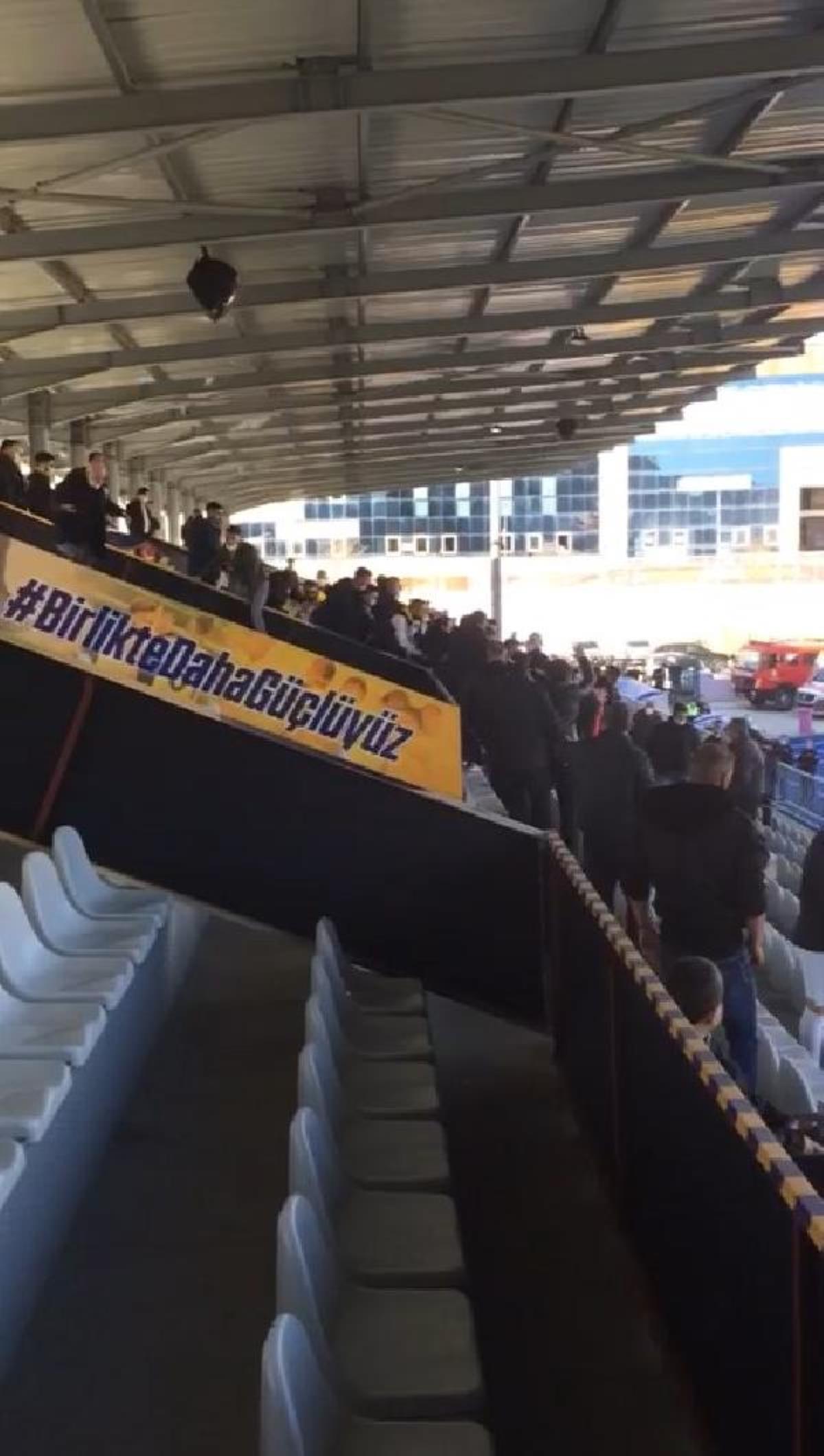 Sakaryaspor maçında olay