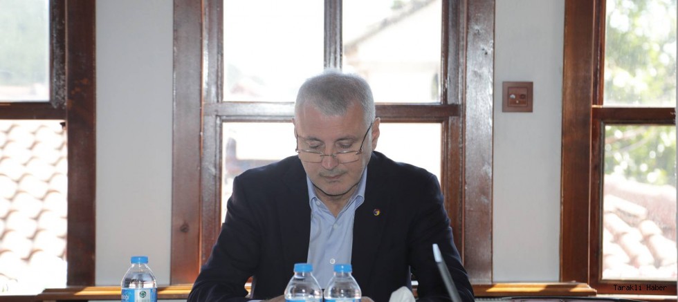 SATSO yönetimi Taraklı'da Toplandı