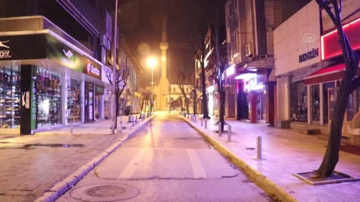 Son dakika haberleri... Sokağa çıkma kısıtlaması başladı