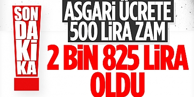 2021 yılı asgari ücreti açıklandı