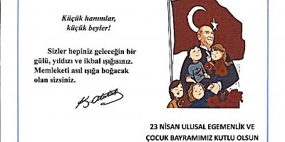 23 Nisan’da Kutlama Programı