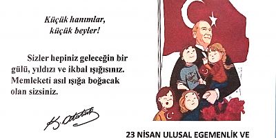 23 Nisan Ulusal Egemenlik ve Çocuk Bayramı Coşkuyla Kutlanacak
