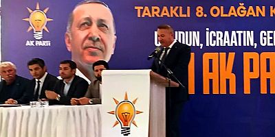 AK Parti 8.Taraklı Olağan kongresinde Mustafa Özen yeniden İlçe Başkanı seçildi.