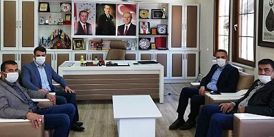 AK Parti İl Başkanı Tever'den Ziyaret