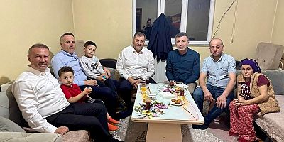 AK Parti İl Başkanı Yunus Tever Taraklı’da ziyaretlerde bulundu