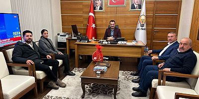 AK PARTİ TARAKLI İLÇE TEŞKİLATINDAN ALİ İHSAN YAVUZ’a ZİYARET