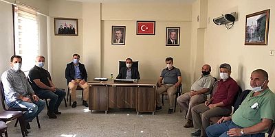 AK PARTİ TARAKLI İLÇE YÖNETİMİ TOPLANDI
