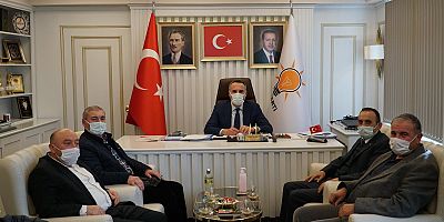  AK PARTİ TARAKLI İLÇE YÖNETİMİ YUNUS TEVER’İ ZİYARET ETTİ.