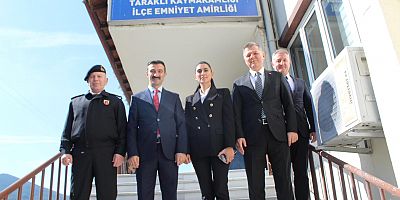 Alay Komutanı ve Emniyet Müdüründen Taraklı Ziyareti