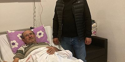 Başkan Özen Hasta ziyaretinde bulundu.