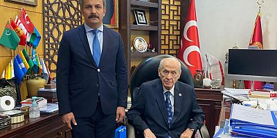 Başkan Pilavcı Ankara’da Bahçeli ile Görüştü