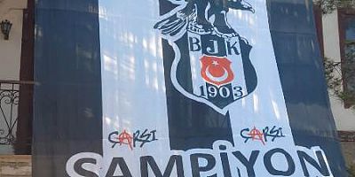 Beşiktaş Şampiyonluk Konvoyu Yaptı