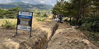Büyükşehir’den Taraklı’nın güçlü altyapı ağına 2 bin 500 metrelik yeni içme suyu hattı