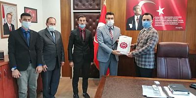 Camiler ve Din Görevlileri Haftasında Kaymakama ziyaret