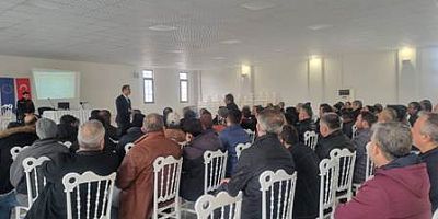 ÇİFTÇİLERE  IPART-3 PROGRAMI HAKKINDA BİLGİ VERİLDİ