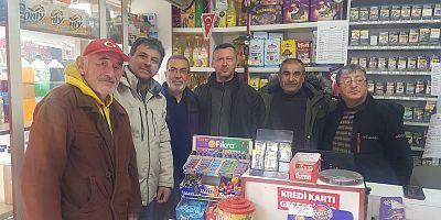 Devlet Partisi'n den Pazar Ziyareti