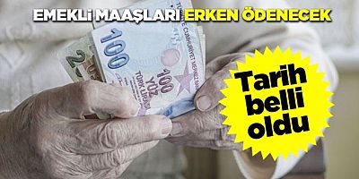 Emekli aylığı ödemeleri öne çekildi