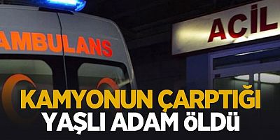 Feci kaza; Yaşlı adam hayatını kaybetti