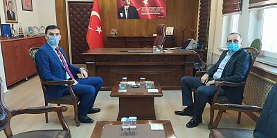 Geyve Kaymakamı'ndan, Taraklı Kaymakamı'na ziyaret