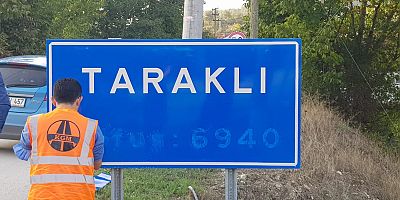 İlçe Tabelası Değişti