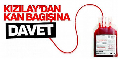 Kan Bağışı Etkinliğine Davet: 