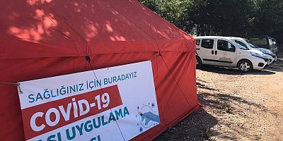 Karagöl Yaylasında Randevusuz Aşı Uygulaması