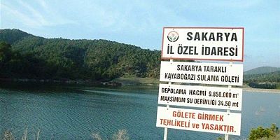Kayaboğazı Göletine Deneme Amaçlı Su verildi