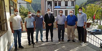 KAYAMAKAM ÖZGÜR KAYA’DAN AK PARTİ ve CHP YE İADEYİ ZİYARET