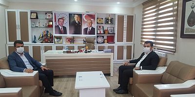 Kaymakam Kaya’dan Başkan Pilavcı’ya iadeyi ziyaret