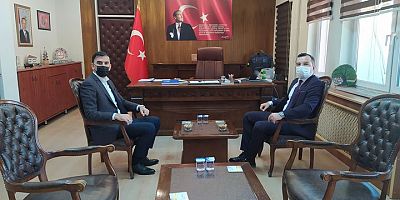 KAYMAKAM KÜÇÜK’E MESLEKTAŞ ZİYARETİ