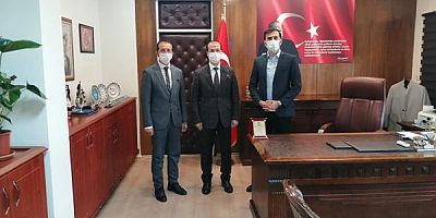 Kaymakam Küçük'e Ziyaret