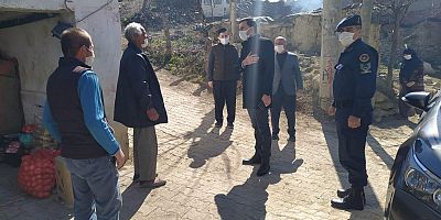 Kaymakam Küçük Hacıyakup Mahallesini Ziyaret Etti