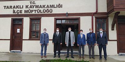  Kaymakam Levent Küçük İlçe Müftülüğünü ziyaret etti.