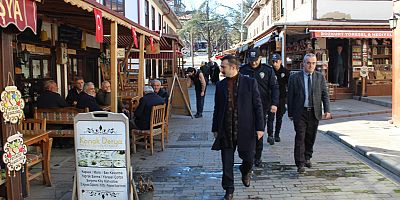KAYMAKAM SERTTAŞ’dan ESNAF ZİYARETİ