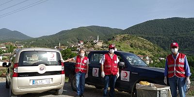 KIZILAY TARAKLI TEMSİLCİLİĞİ CANSİPERANE ÇALIŞYOR