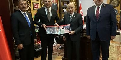 MHP Sakarya'dan Bahçeli'ye kongre sonrası ziyaret!