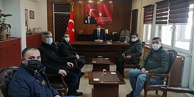 MHP Taraklı İlçe Yönetiminden ve Otobüsçülerden Kaymakam'a Ziyaret
